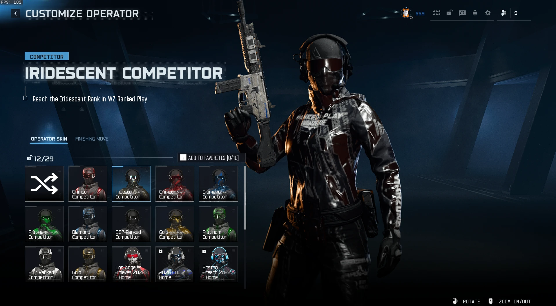 AGED STACKED ACCOUNT MW2/MW3/BO6/BO7