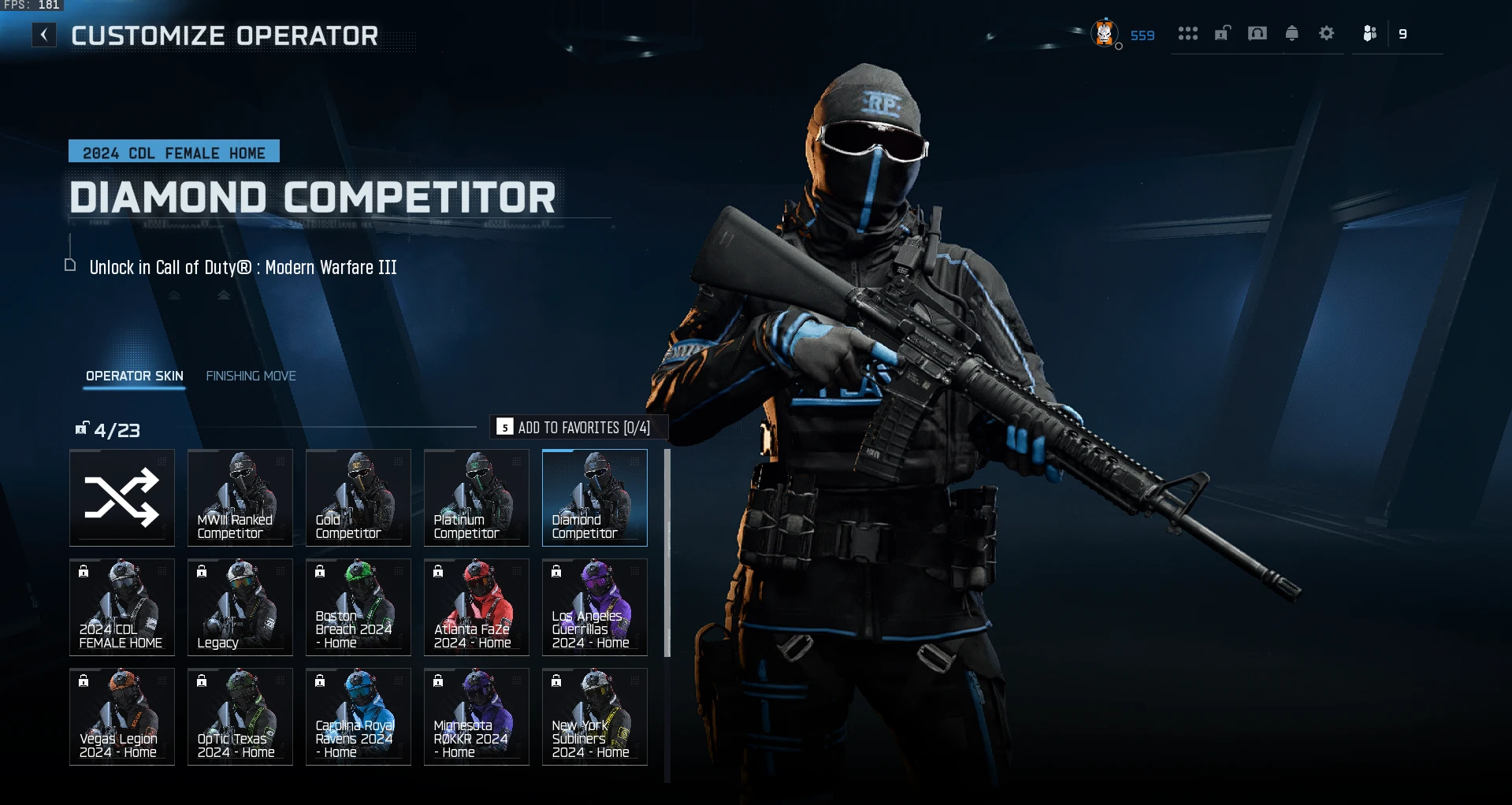 AGED STACKED ACCOUNT MW2/MW3/BO6/BO7